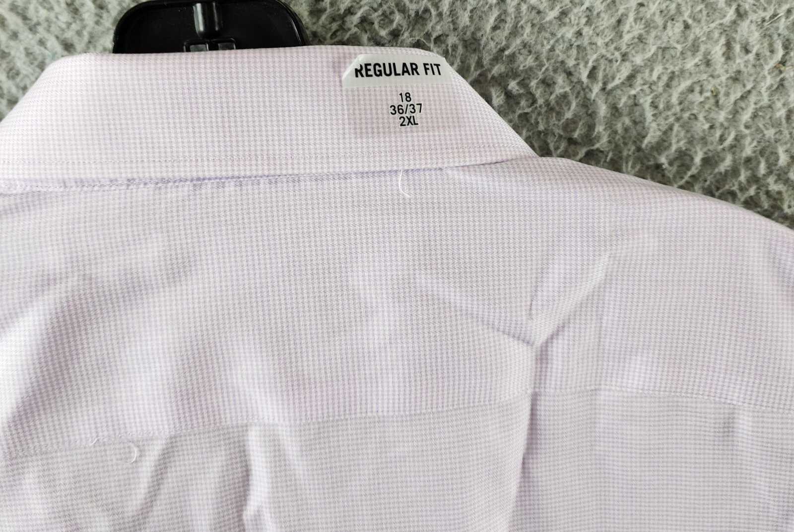 Michael Kors Ultra Wrinkle Free Dress Shirt Men's 2XL 18 36-37 Lilac - Picture 15 of 15