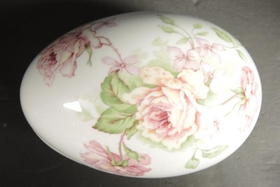 Vintage Bernardaud Limoges Asprey Porcelain Egg Box