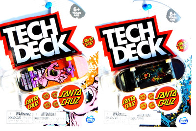 Tech Deck By Spin Master (2) ''Santa Cruz'' Fingerboards-Lot Of 2.