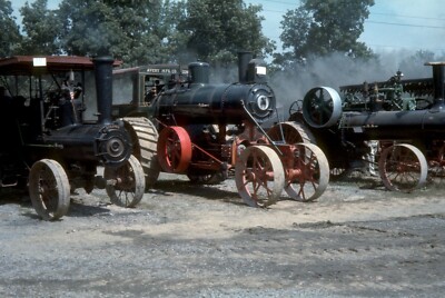 Vintage Photo Reprint 8.5 x 11 Frick and Avery Steam Tractor Color 1967 VA Show 