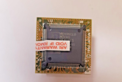 VINTAGE AMD 386DX 40MHZ AMD NG80386DX-40 ON PGA ADAPTER NEW OLD STOCK