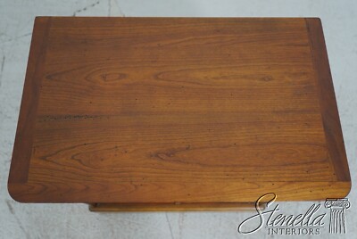 66443EC: Pair GRANGE French Empire Cherry Nightstands 66443EC: Pair GRANGE French Empire Cherry Nightstands