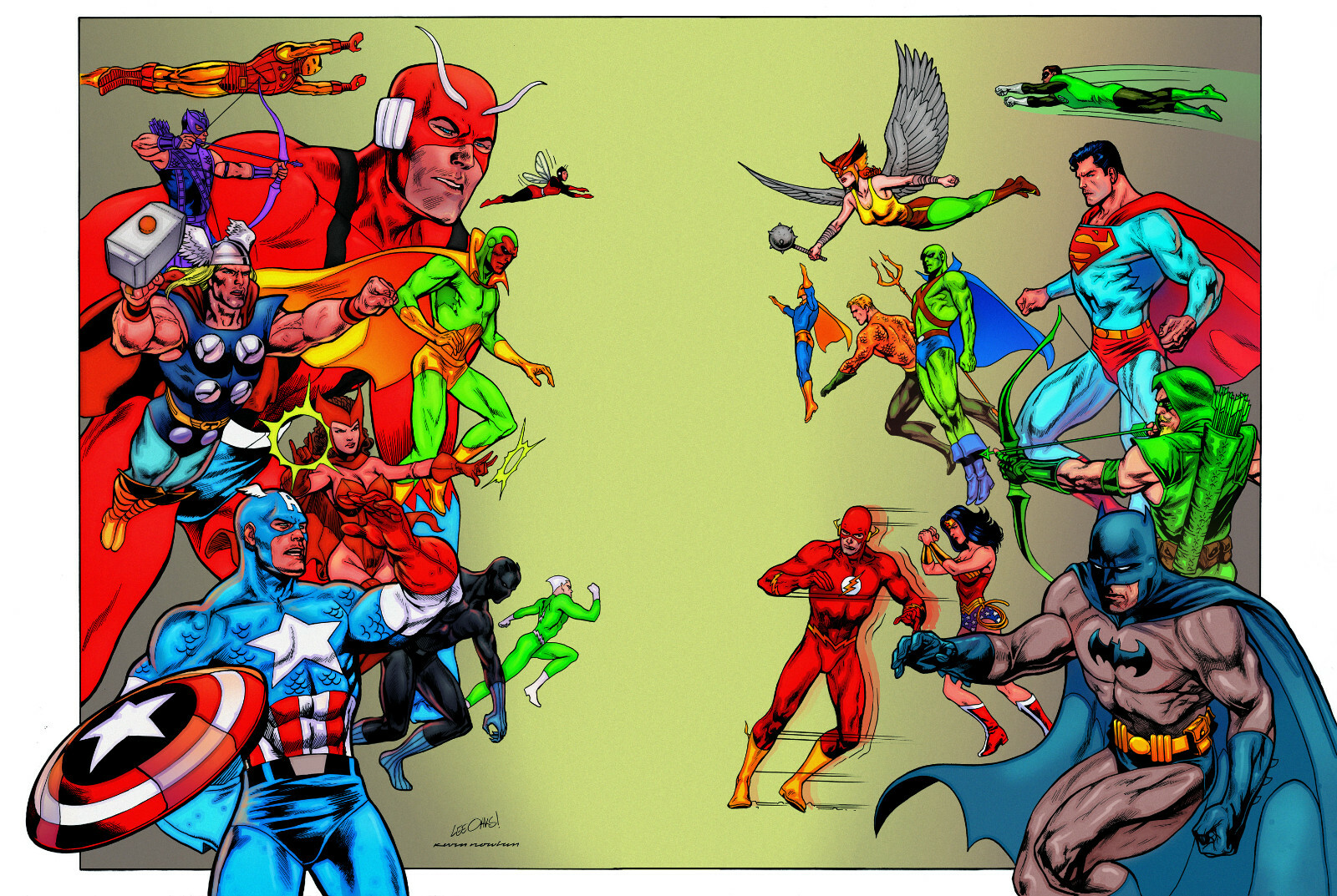 AVENGERS VS JUSTICE LEAGUE 11