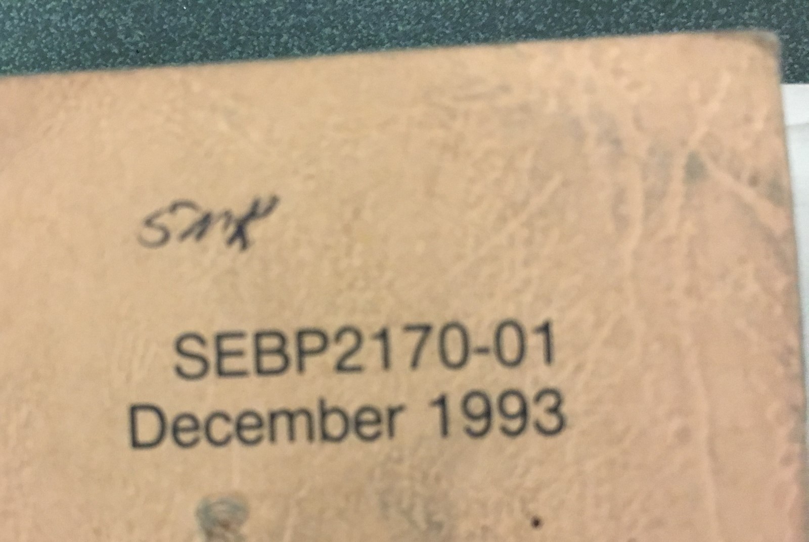 CAT Caterpillar 953B PARTS MANUAL TRACK LOADER SEBP2170-01 MK1 & UP