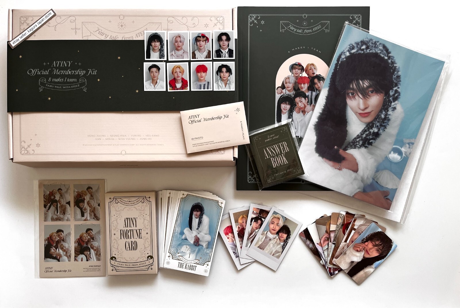 ateez 1期 本国 fc キット ateez 1期 本国 fc キット