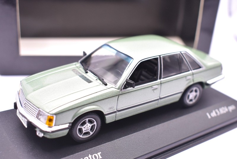 Miniature Voiture Auto 1 : 43 Opel Senator Minichamps Diecast ModÃ©Lisme Static