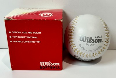 Wilson Softball A9144 Optima Silver NSA .50 COR Haiti With Box
