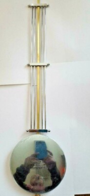 Kieninger wall clock grid pendulum for 65 cm movement 115 mm bob