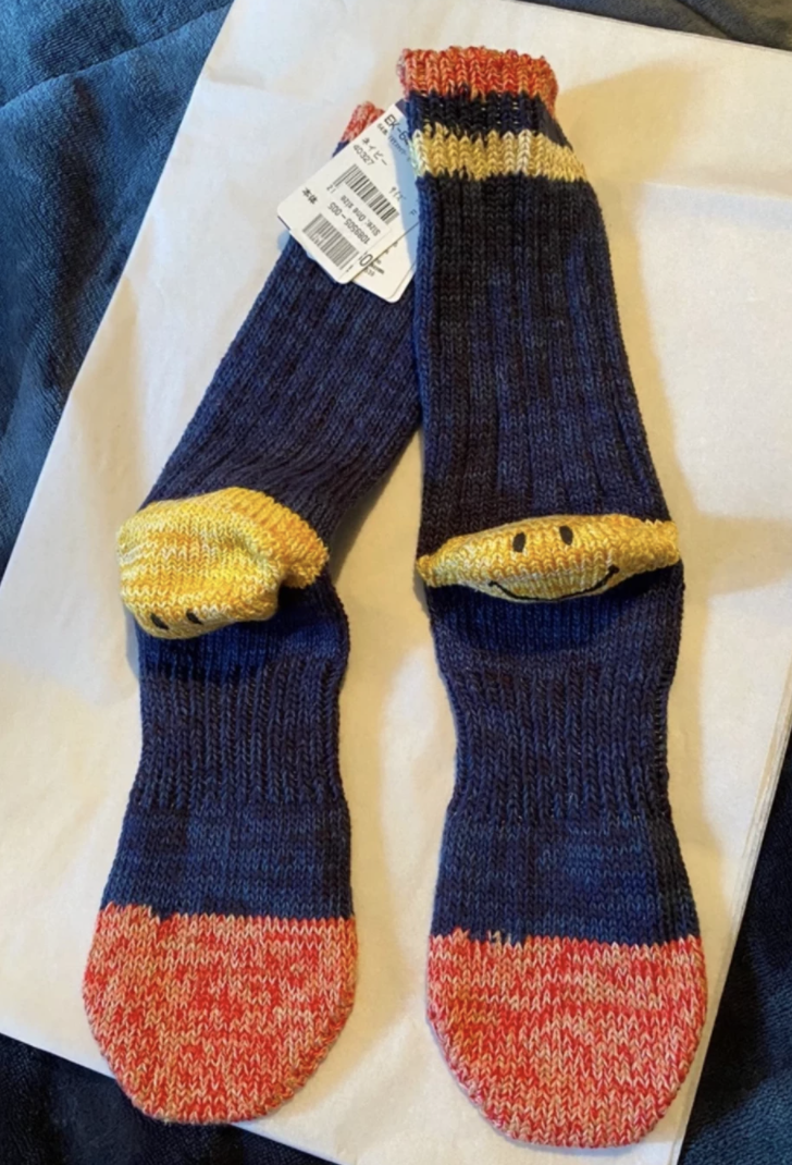 Navy Wool Yarn
