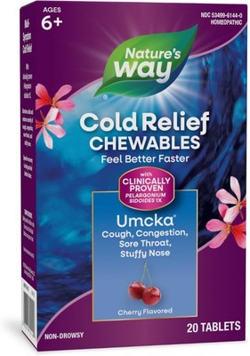 Nature's Way Cold Relief, Umcka, Shortens Duration and Reduces Severity,... 