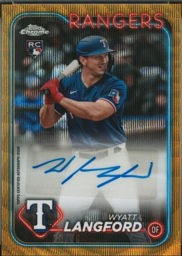 2024 Topps Chrome Update Series - Wyatt Langford #AC-WL