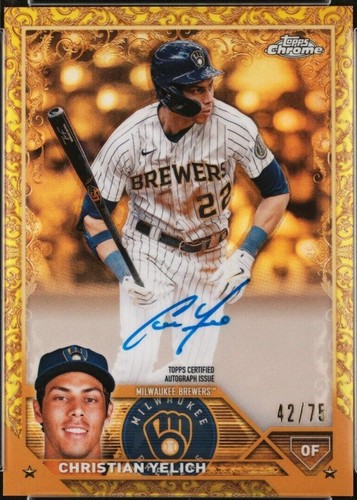 2023 Topps Gilded Collection - Christian Yelich #CGA-CY