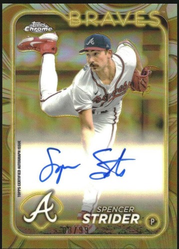 2024 Topps Gilded Collection - Spencer Strider #CGA-SS
