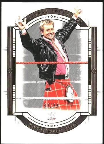 2024 Panini National Treasures WWE - Roddy Piper #81