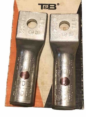 T&B Method 1/2'' Bolt Colored Key Lug Connector Set - 2 Pieces - 60165