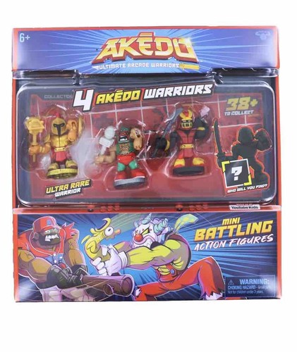 Akedo Ultimate Arcade Warriors Mini Battling Action Figures