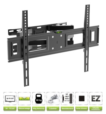 TV Fernseher Wandhalterung A55 für SAMSUNG 50 Zoll UE50NU7090 UE50RU7419UXZG