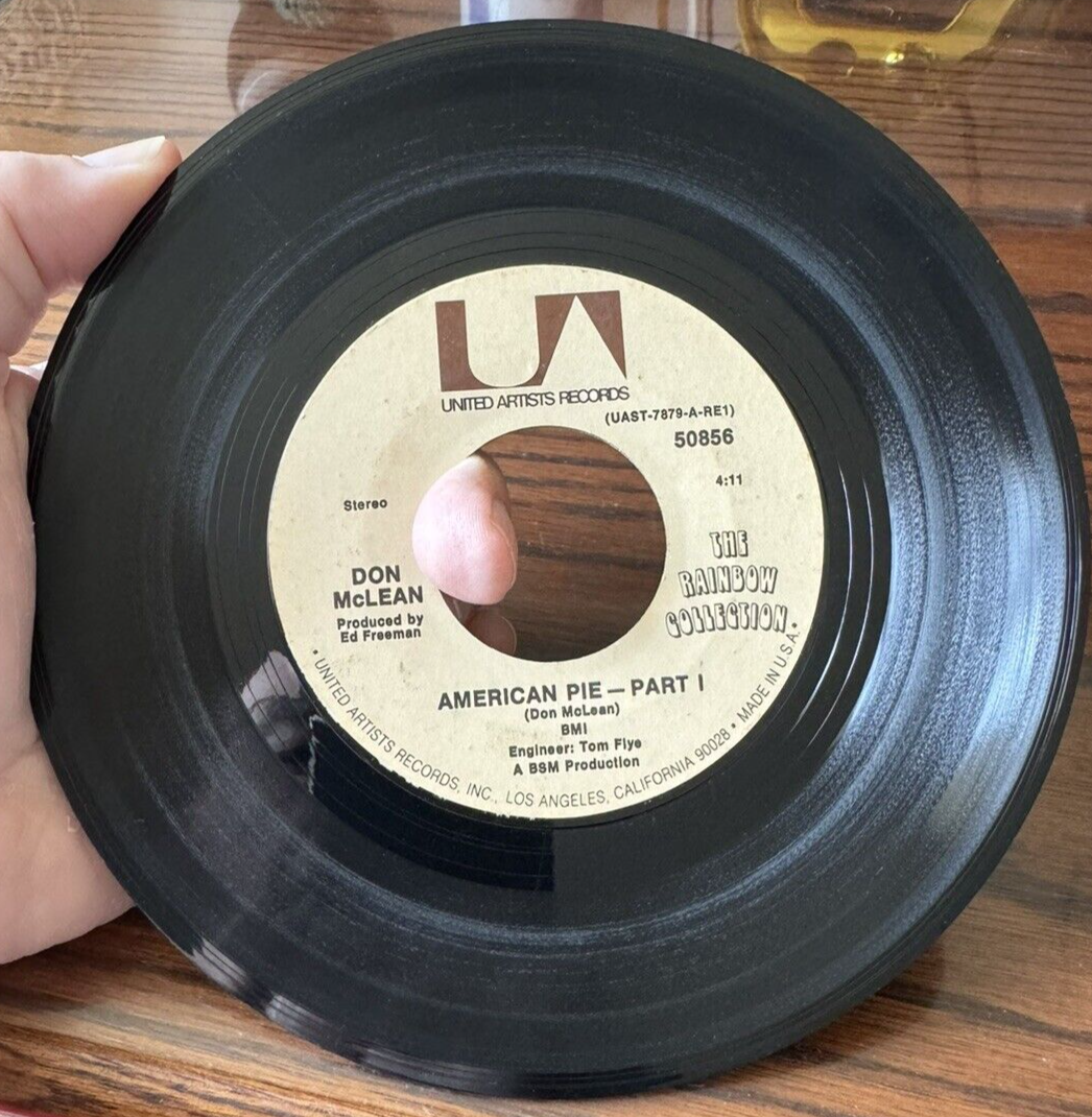 Don McLean American Pie UK(英)盤 LP Stereo Don McLean – American Pie – Vinyl (Pitman Pressing, LP