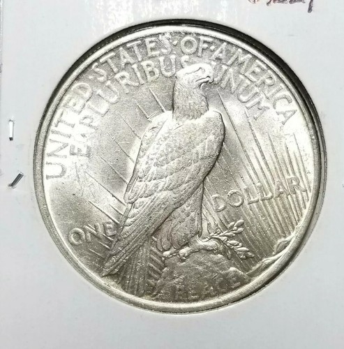 1922 Peace Silver Dollar About Uncirculated - AU