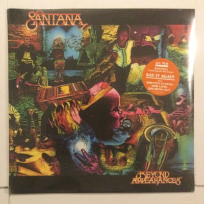 Sealed - Santana - Beyond Appearances - 1985 Original 1ST Pressing Hype Sticker