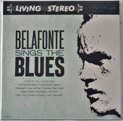 IMPEX-RCA LIVING STEREO BELAFONTE ''Sings the Blues'' 180g 45rpm #2LP SET #451 SS