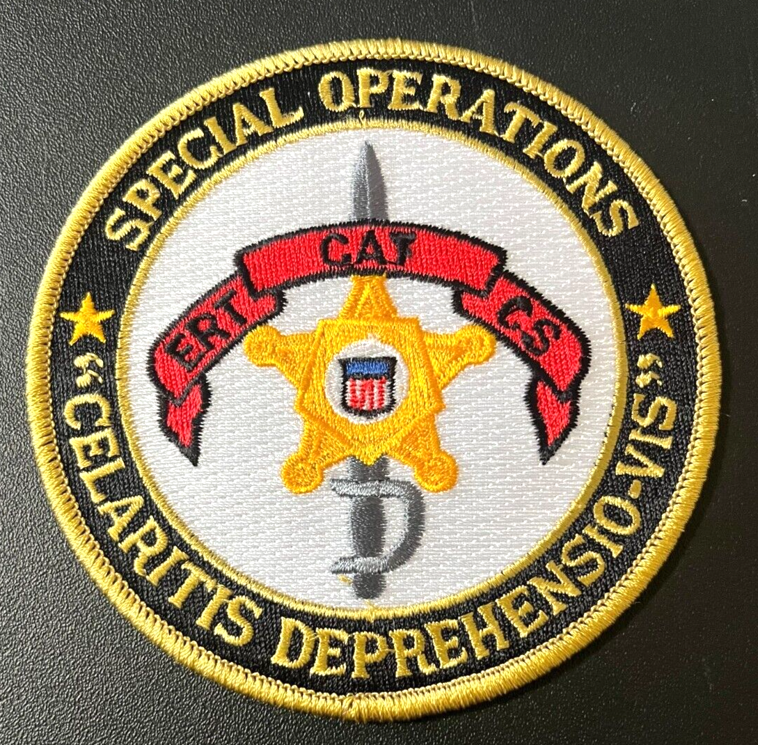 US SECRET SERVICE SPECIAL OPERATIONS PATCH (PD10) ERT / CAT