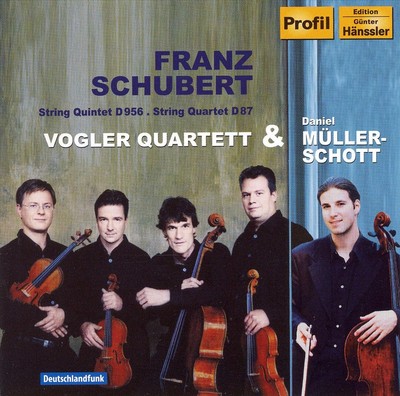 DANIEL MÜLLER-SCHOTT / VOGLER QUARTET SCHUBERT: STRING QUINTETS, D956 & D87 NEW 