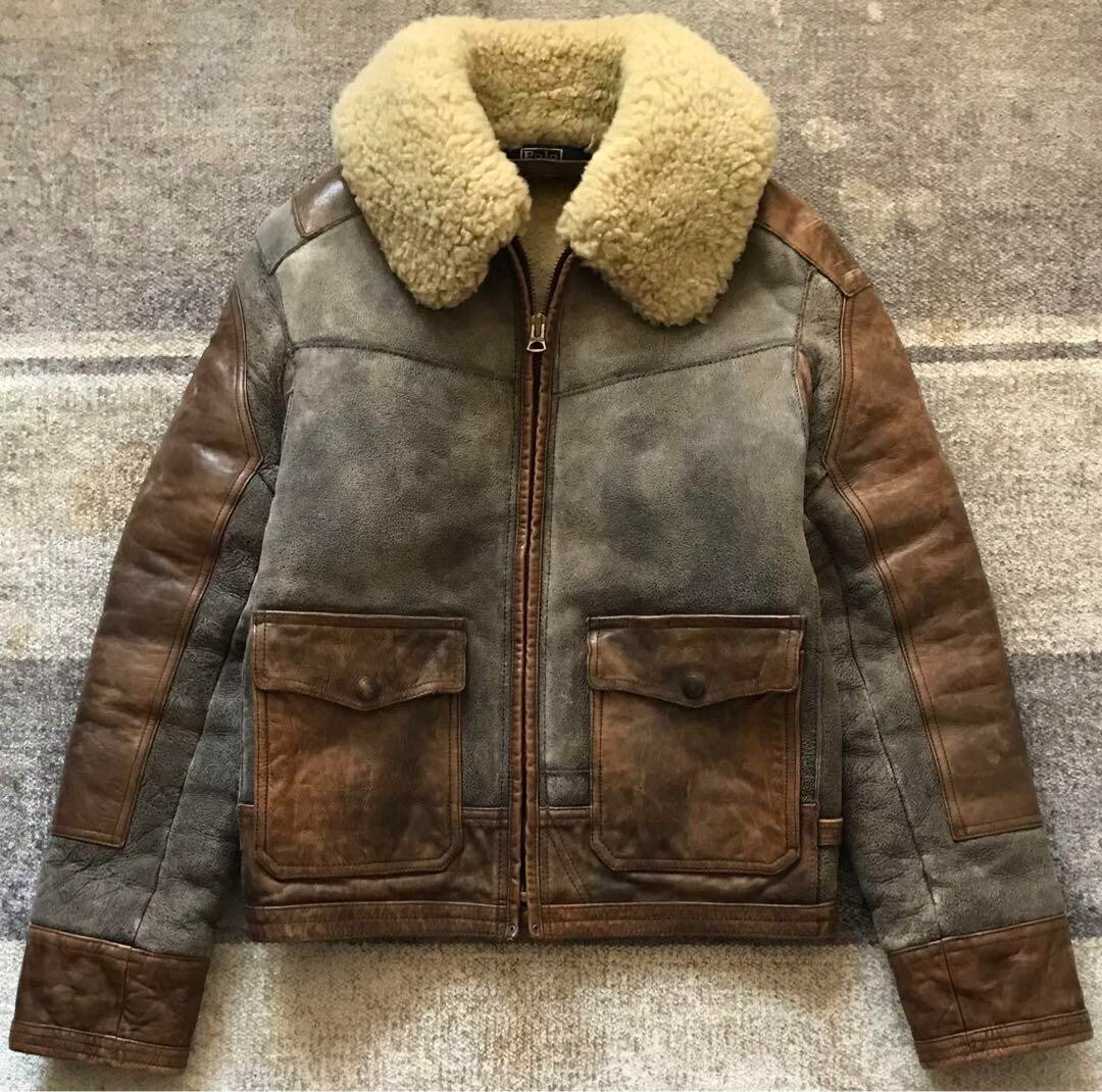 b845【POLO JEANS COMPANY】フライトジャケット　M　送料無料 b845【POLO JEANS COMPANY】フライトジャケット M 送料無料 楽天