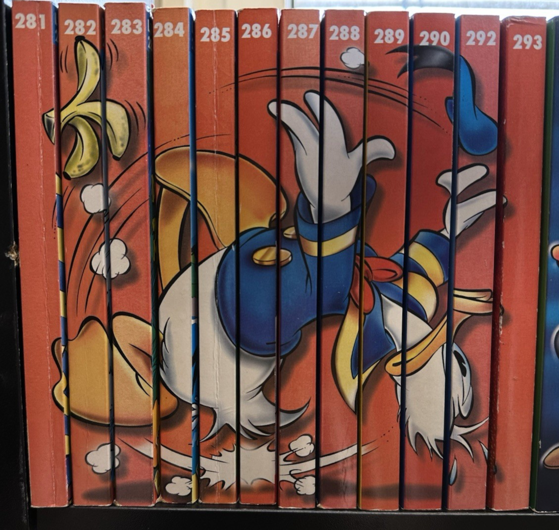 Walt Disney - 12 x Lustiges Taschenbuch aus 281 - 293 - Rckenbild - Ohne 291