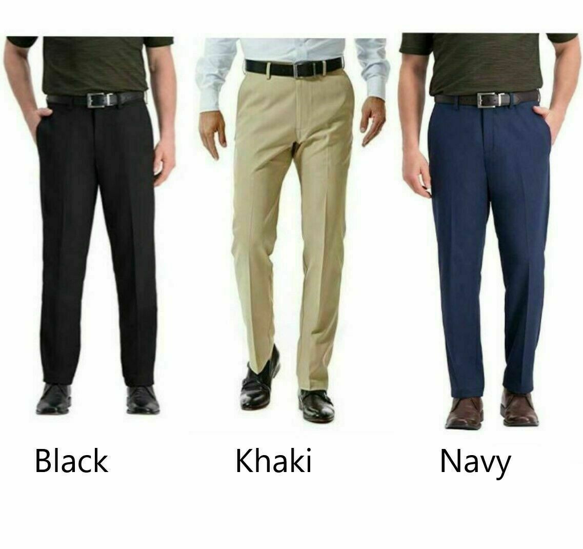 haggar in motion pants straight fit