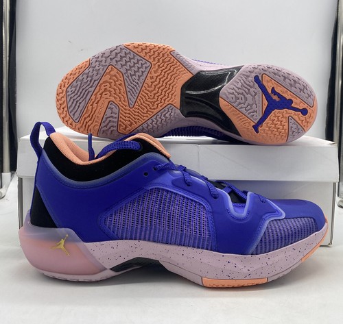 

Розовые баскетбольные кроссовки Nike Air Jordan 37 XXXVII Low Lapiz DQ4122-400, мужские размеры, Фиолетовый, Air Jordan 37