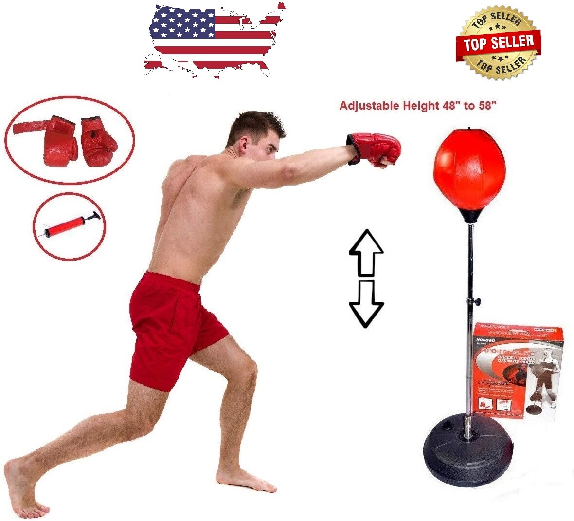 boxing punch ball stand