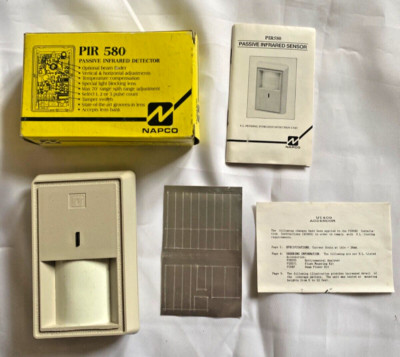 NAPCO PIR 580 Passive infrared detector / Sensor, never used