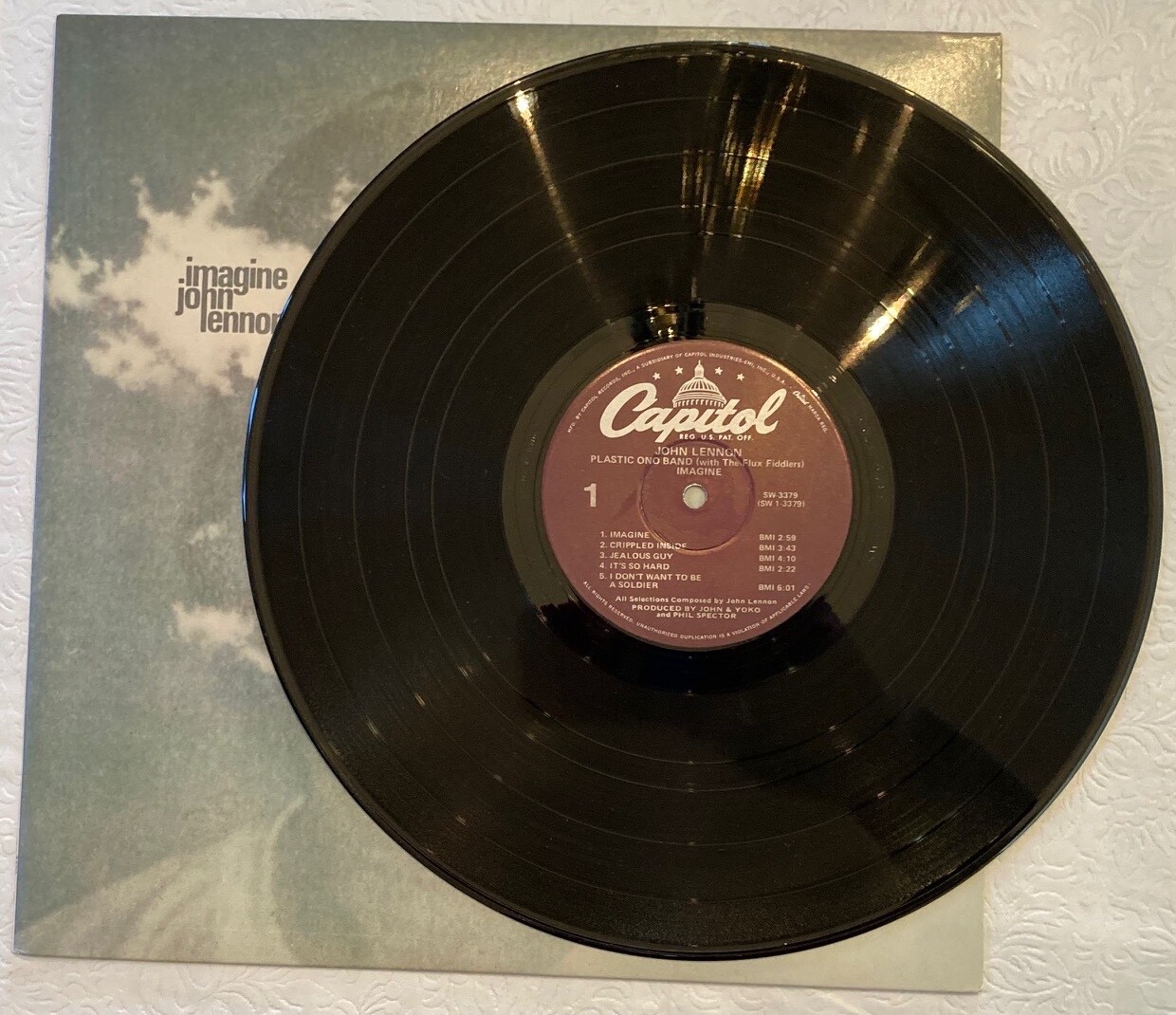 John Lennon, Imagine, vinyl LP (USA, Capitol, 1978), M- | eBay