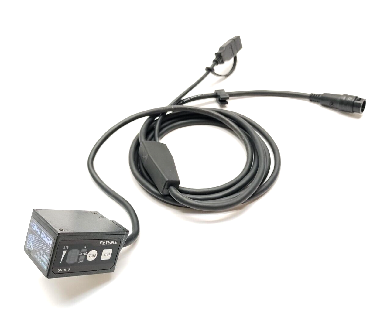 Keyence SR-610 Ultra Small 2D Barcode Code Reader, Medium