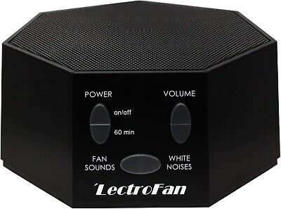 Lectrofan High Fidelity White Noise Machine with 20 Unique Non-Looping Fan