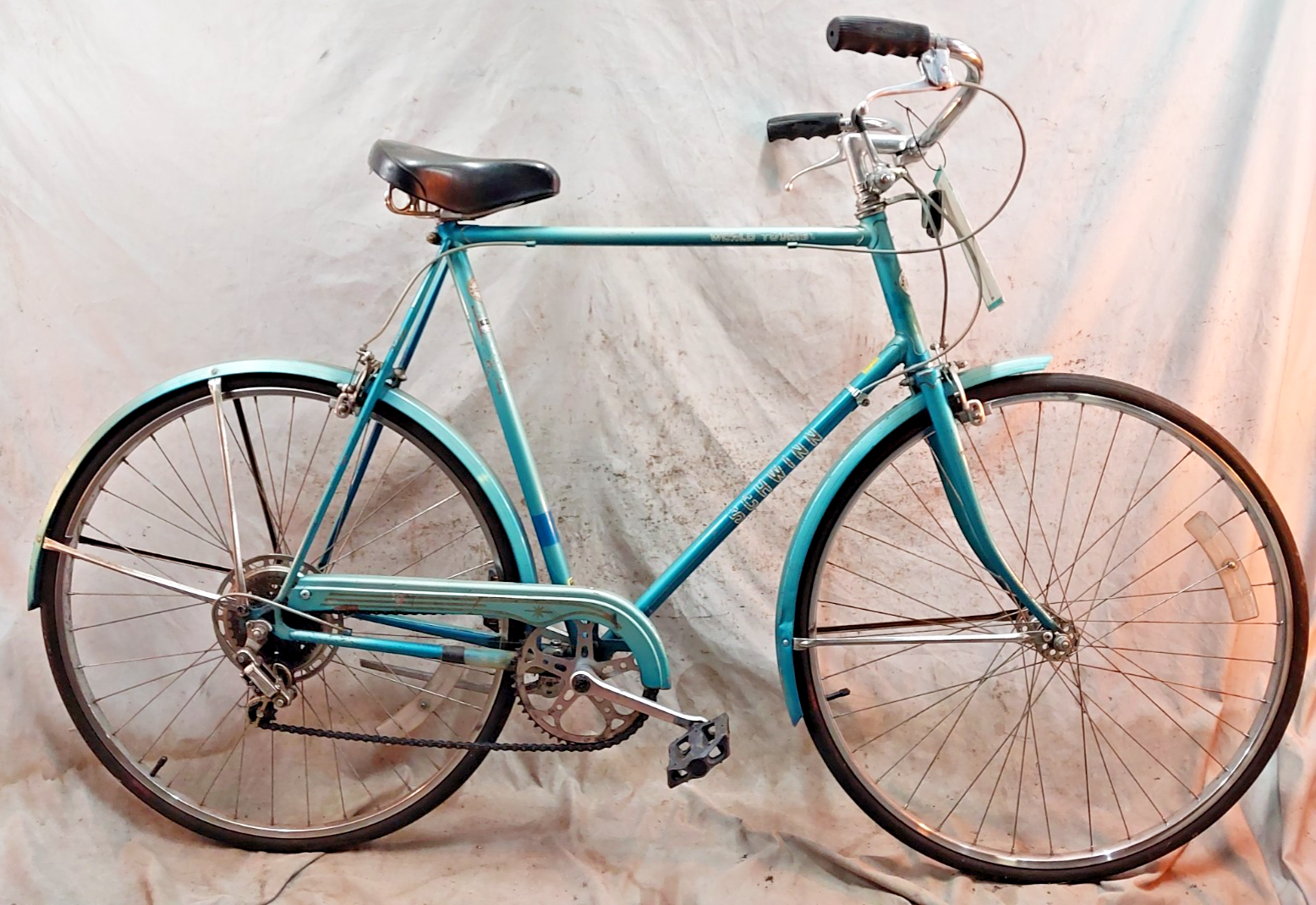 m*c様 ヴィンテージSCHWINN 1984 Schwinn World Tourist Road Bike 64cm XXLarge 5 Speed Lugged