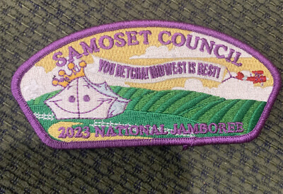 Mint 2023 JSP Samoset Council Purple Border