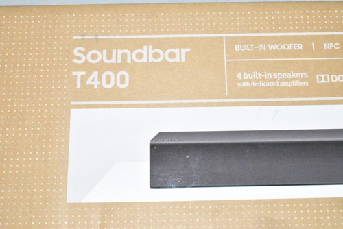 Samsung 2.0 Ch Soundbar with Built-In Subwoofer T400 with Remote Control