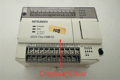 1Pc Used Mitsubishi FXON-24MR-ES/UL FX0N-24MR-ES/UL Programmable Controller