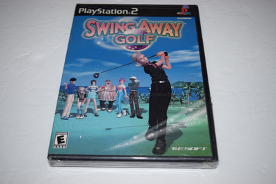 Swing Away Golf Playstation 2 PS2 Video Game New Y-Fold Shrinkwrap Sealed