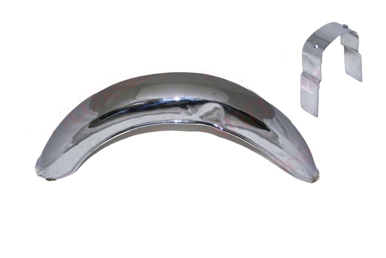 For Norton Featherbed Slimline Front Mudguard With Bracket Chrome Plated  