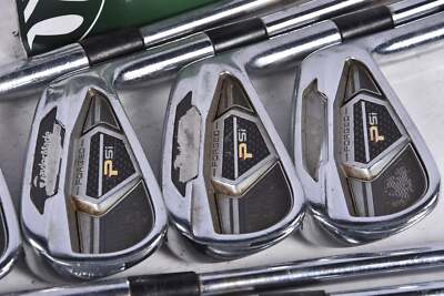 Set of 8 x TaylorMade X-03 Irons 3-PW Regular Graphite Shafts PGM Grips Set of 8 x TaylorMade X-03 Irons 3-PW Regular Graphite Shafts PGM Grips