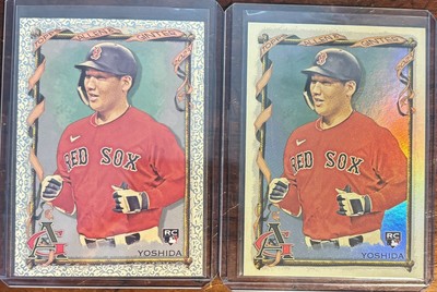 2023 Topps Allen & Ginter MASATKA YOSHIDA Hot Box/Silver Portrait RC SP lot x2! 