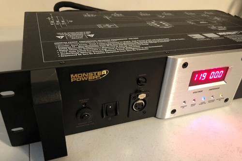 Monster Power PowerCenter conditiioner PRO 3500 - Works. E1