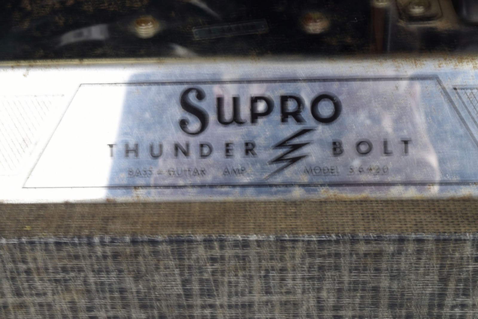 1965 Valco Supro Thunderbolt S6420, sweet amp!