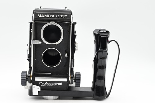 Mamiya C330 TLR Medium Format Camera Body w/ Pistol Grip & WLF