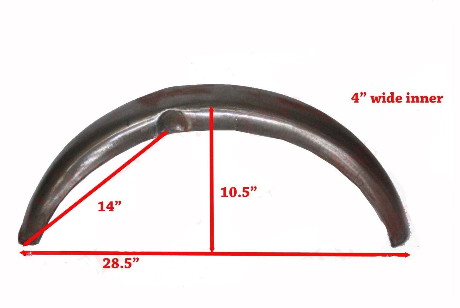 BSA Bantam Front Mudguard Fender Set Ready to Paint Bare Metal 