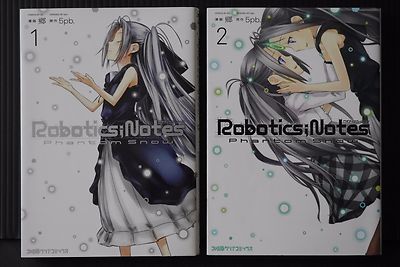 JAPAN manga: Robotics;Notes Phantom Snow vol.1+2 Complete Set