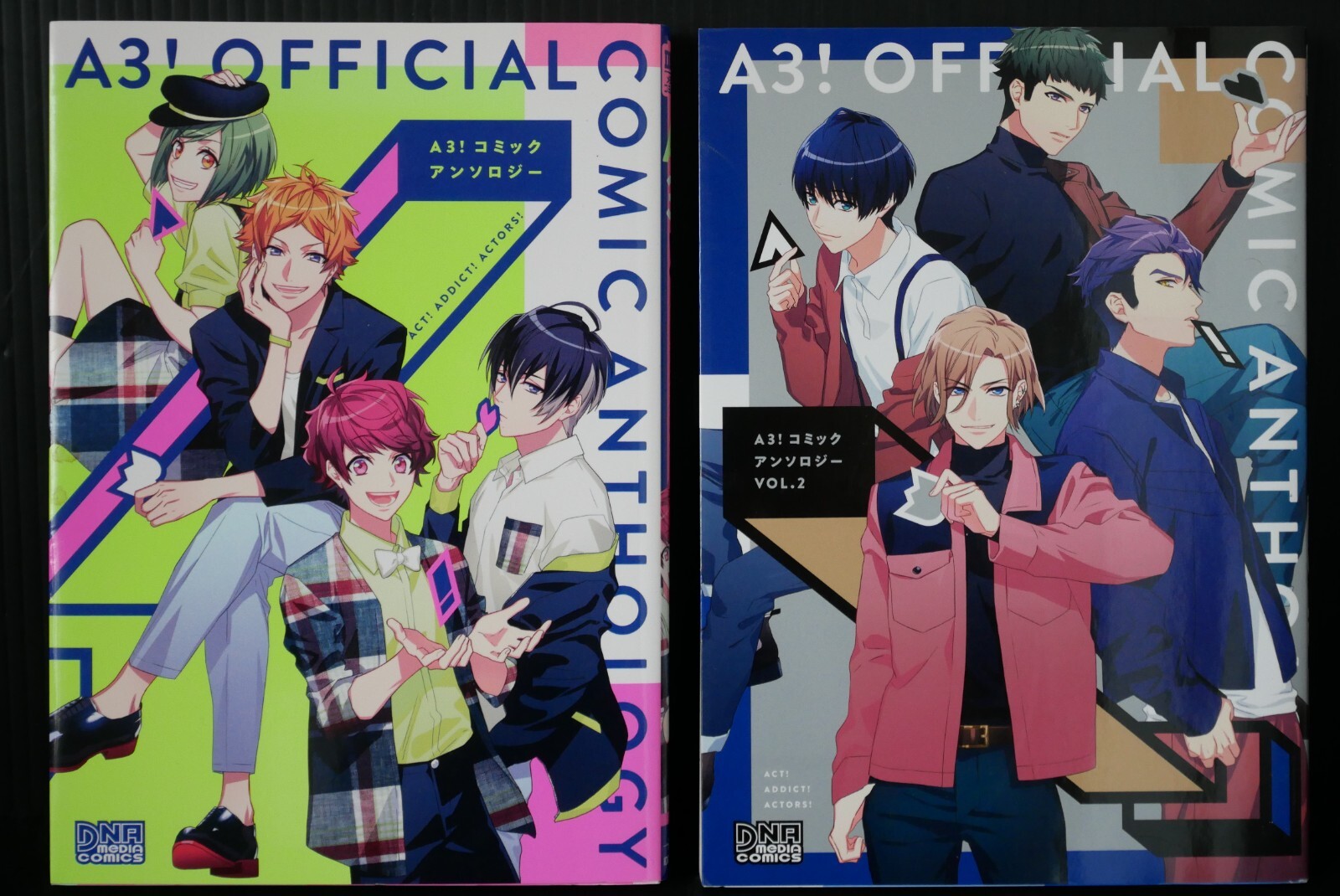 A3! コミックアンソロジー コミック 1-2巻セット [－] JAPAN manga: A3! (Act! Addict! Actors!) Comic Anthology 1+2
